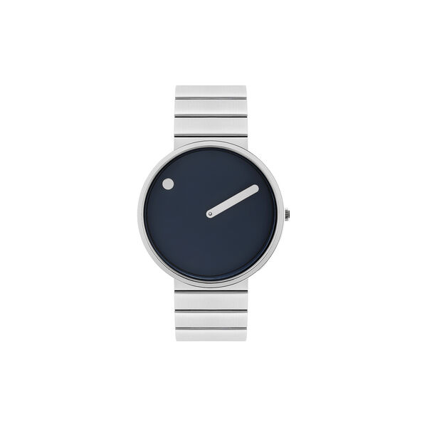 Picto armbandsur, midnight blue/matt steel Picto armbandsur, midnight blue/matt steel, PICTO