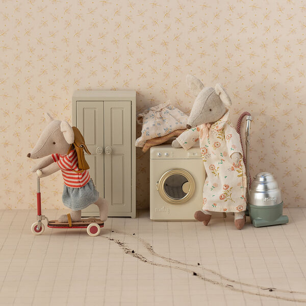 Sparkcykel till mus, red, Maileg