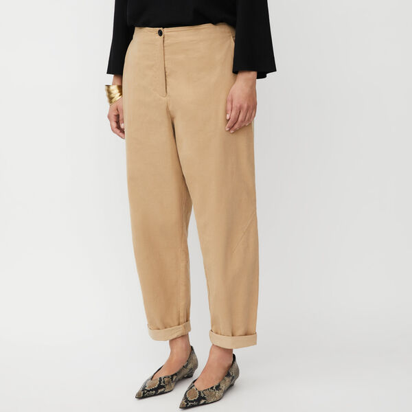 MaParastoo Trousers, travertine, Masai
