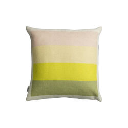 &Aring;SMUND BOLD Cushion, yellow/blue, R&oslash;ros Tweed