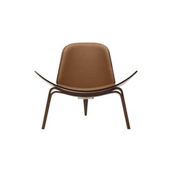 CH07 Shell Chair, oiled walnut/Freja 2068, Carl Hansen & S&oslash;n
