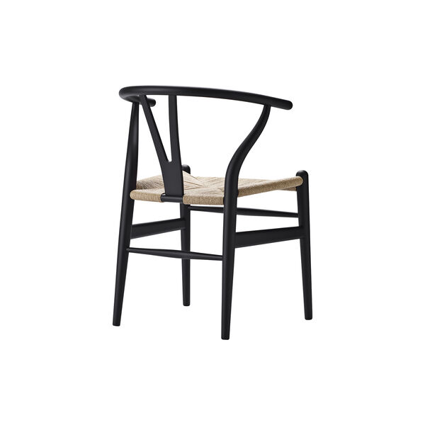 CH24 Y-stolen matbordsstol, soft black CH24 Y-stolen matbordsstol, soft black, Carl Hansen & Søn