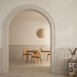 Chiara Dining Chair, Davos 2758 Brandy/naturolieret eg, Bruunmunch Furniture