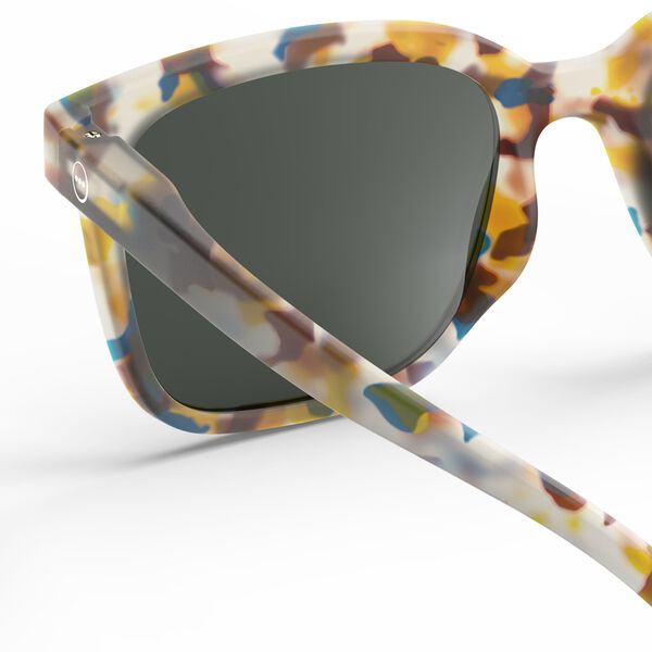 #L SUN Sunglasses, blue tortoise, IZIPIZI