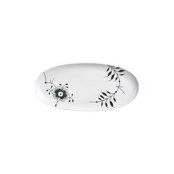 Black Fluted Mega fat 37cm, Royal Copenhagen