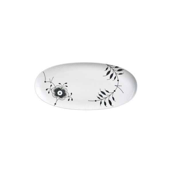 Black Fluted Mega fat 37cm, Royal Copenhagen