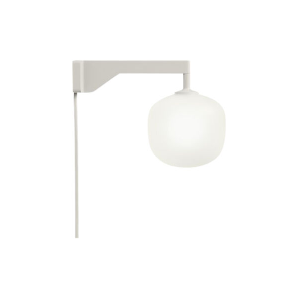Rime Wall Lamp, grey Rime Wall Lamp, grey, Muuto