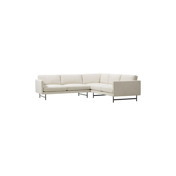 562D Calmo Elements Sofa, Ecriture 0210/svart steel, Fredericia Furniture