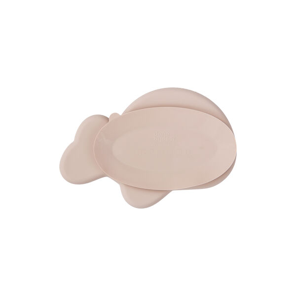 Wally silikon Stick & Stay tallrik, puder, Done by Deer