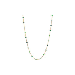 Lola necklace, guld/spring, ENAMEL Copenhagen