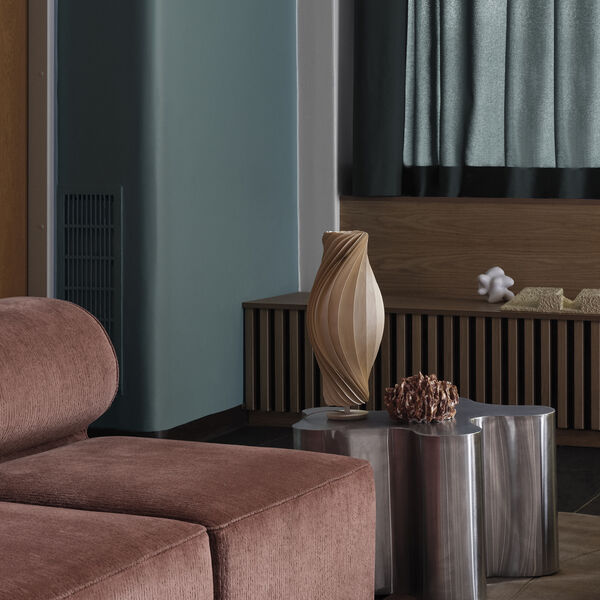 NO111 Table Lamp, birch, Tom Rossau