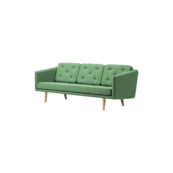 No. 1 2003 3-seater Sofa, Re-wool 0967/oiled oak, Fredericia Furniture
