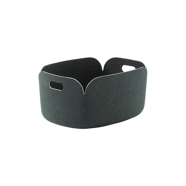 Restore Basket, dark green Restore Basket, dark green, Muuto