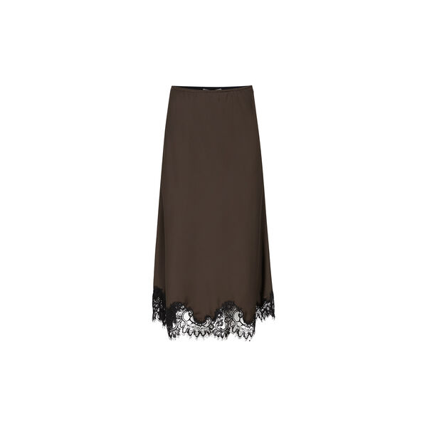 SRJournee Midi Skirt, demitasse, Soft Rebels