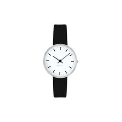 City Hall armbandsur, white/steel/black City Hall armbandsur, white/steel/black, Arne Jacobsen Watches