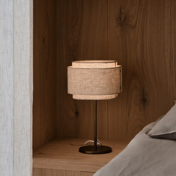 Takai bordslampa, beige, Design For The People