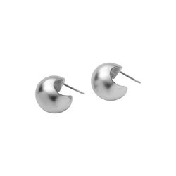 Echo Hoops Medium, silverpl&auml;terat, Pernille Corydon Jewellery