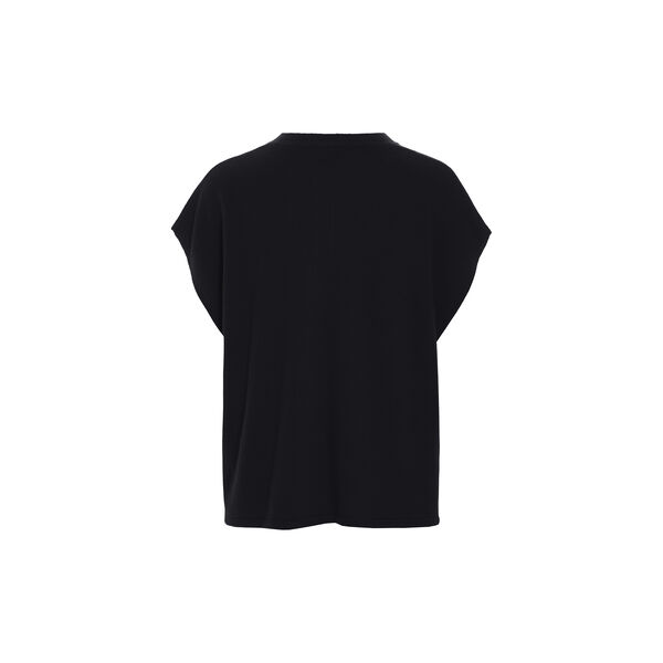 Kumo cashmere blus med knappar, black, BITTE KAI RAND