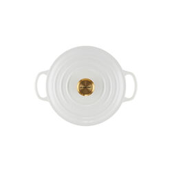 Signature rund gryta Ø 20 cm, vit Signature rund gryta Ø 20 cm, vit, Le Creuset