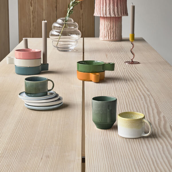 Styles tefat 2 st., gr&auml;ddvit, Villa Collection