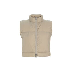 Feather down kort väst, stone, BITTE KAI RAND