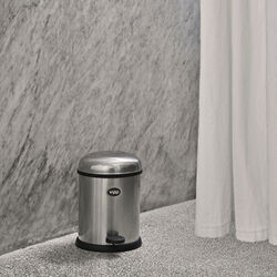 VIPP12 Pedal Bin, stainless steel, Vipp