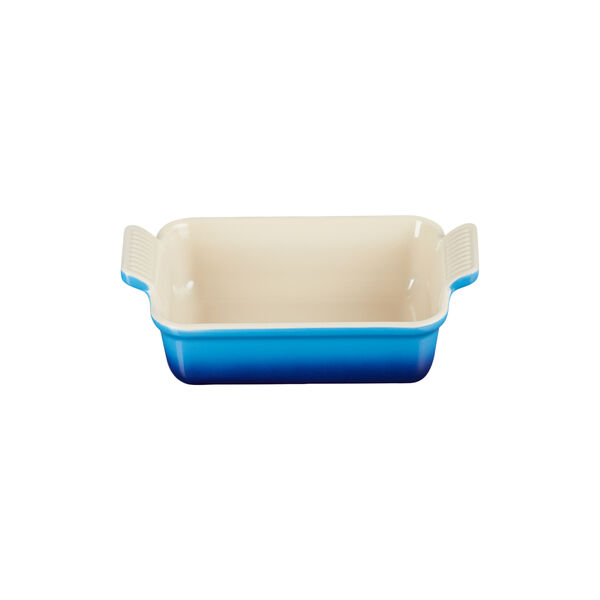 Heritage rektangulärt fat 19 cm, azure blue, Le Creuset