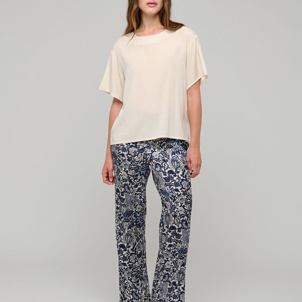 SolanaDEA Blouse Short Sleeved, cloud cream, Dea Kudibal
