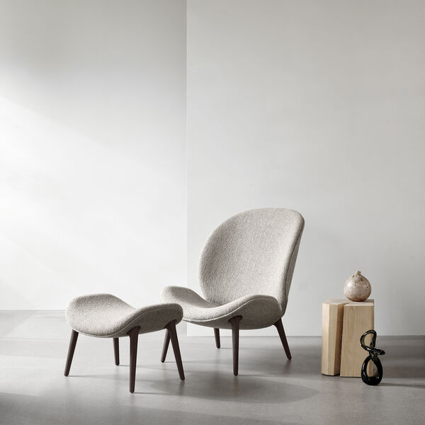 VIPP467 Lodge fotpall, ljusgrå, Vipp