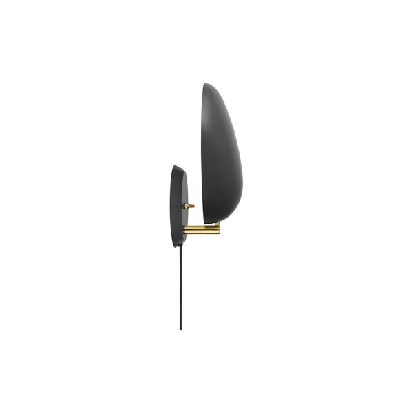 Cobra vägglampa, jet-black, GUBI