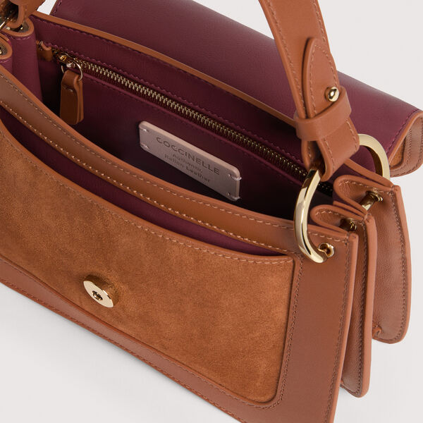 Coccinelle C-Me N.Geo.Pat, cognac/cognac, Coccinelle