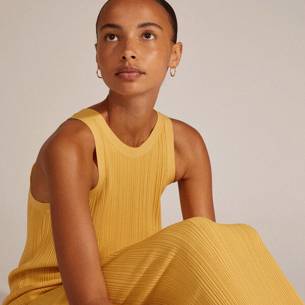 EDDY recycled  organic shaped stora hoops, gold-plated, Pilgrim