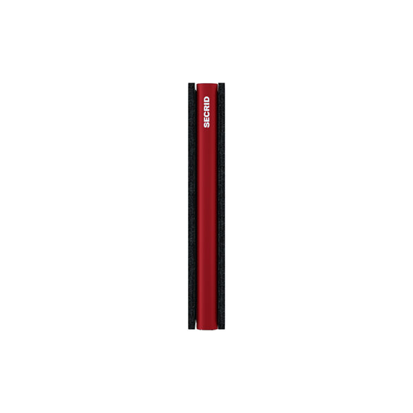 Slimwallet, matte black/red, Secrid