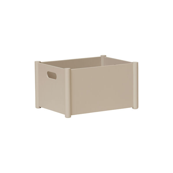 Pillar Storage Box, warm grey, Form & Refine