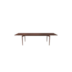PURE Dining Table L190 incl. 2 Extension Leaves, natural oiled walnut, Bruunmunch Furniture