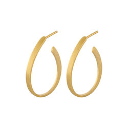 Berlin creoler, guld Berlin creoler, guld, Pernille Corydon Jewellery