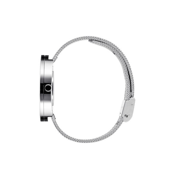 PICTO armbandsur, white/steel/matt steel, Picto