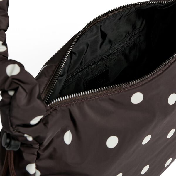 GroundMBG Bag Recycled, polka dot, brown, Markberg