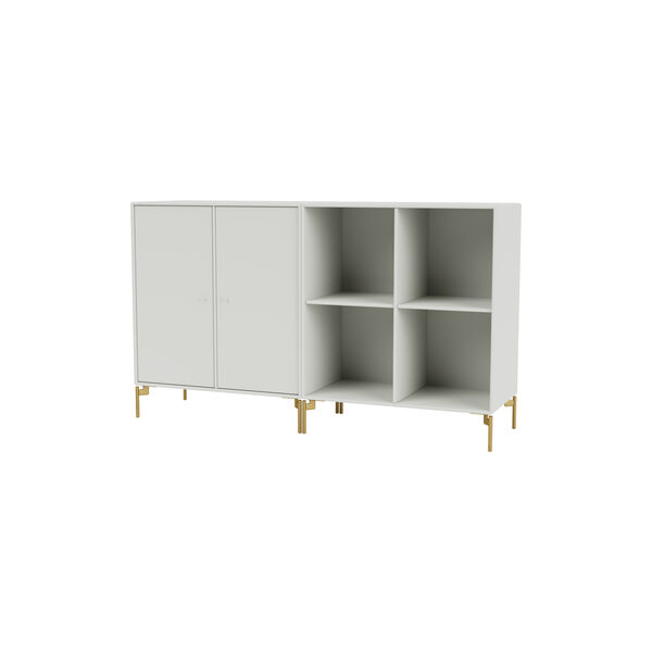 PAIR Classic Sideboard with Brass Legs, 09 nordic, Montana Furniture
