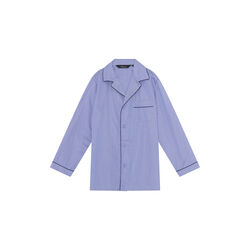 Rome Pyjamas, light blue/navy piping, Ambassador 1867