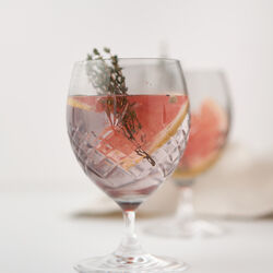 Crispy Eightball glas, dark, Frederik Bagger