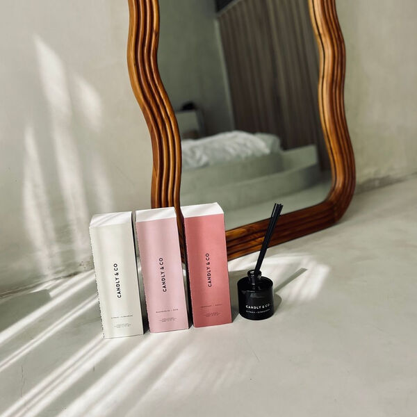 No. 3 Diffuser, Citrus/Cinnamon, Candly & Co