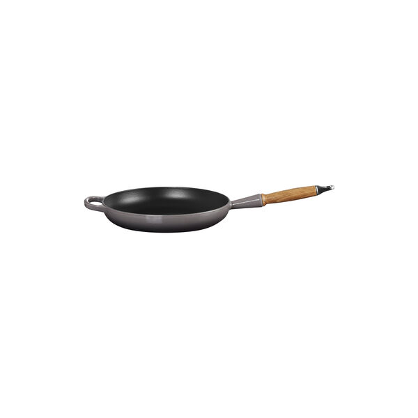 Signature gjutj&auml;rn stekpanna med tr&auml;handtag &Oslash; 28 cm, flint, Le Creuset
