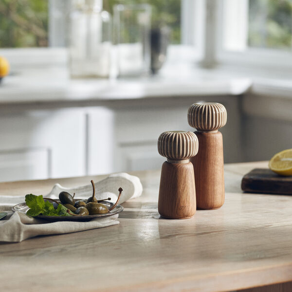 Hammersh&oslash;i kvarn 14 cm, brun, K&auml;hler