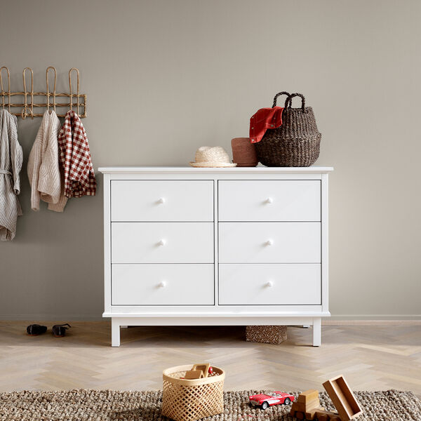 Seaside Dresser with 6 Drawers, Oliver Furniture