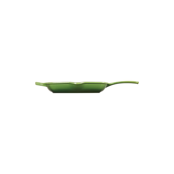 Signature gjutj&auml;rn kvadratisk grillpanna 26 cm, bamboo green, Le Creuset