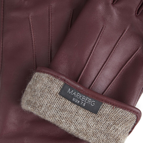 CariannaMBG Glove, burgundy, Markberg