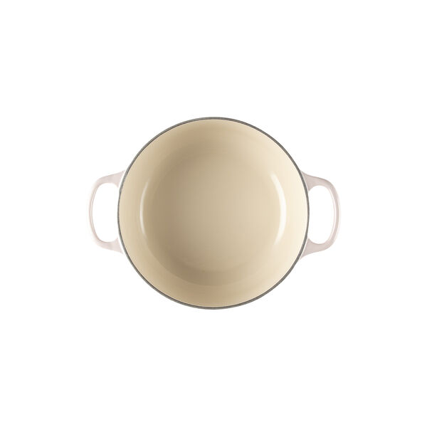 Signature gjutj&auml;rn rund gryta &Oslash; 20 cm, shell pink, Le Creuset