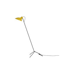 VV Cinquanta Floor Lamp, yellow/black, Astep