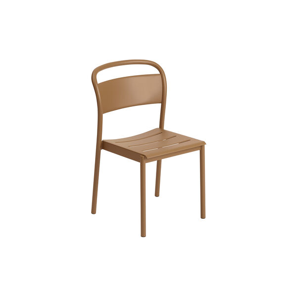Linear Steel Side Chair, burnt orange Linear Steel Side Chair, burnt orange, Muuto